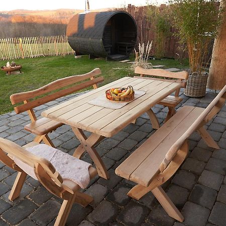 Schalksmuhle Ferienhaus Wiesenchalet Im Sauerland מראה חיצוני תמונה