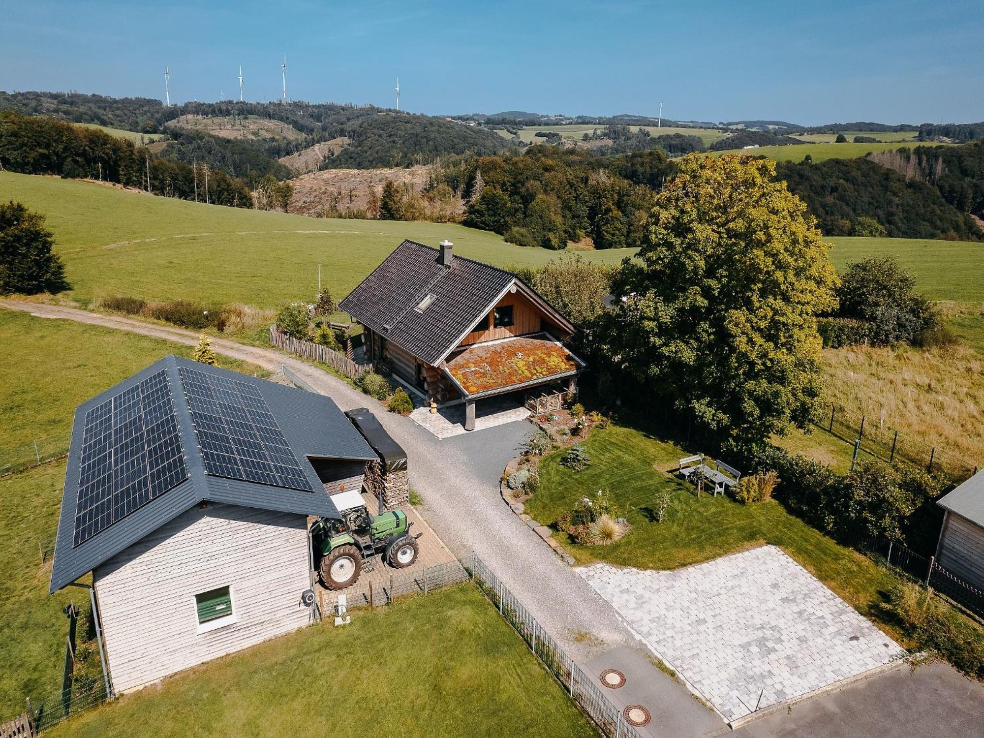 Schalksmuhle Ferienhaus Wiesenchalet Im Sauerland מראה חיצוני תמונה